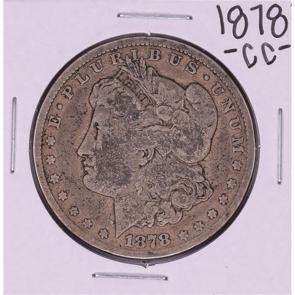 1878-CC $1 Morgan Silver Dollar Coin