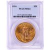 Image 1 : 1924 $20 St. Gaudens Double Eagle Gold Coin PCGS MS64