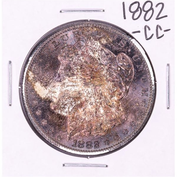 1882-CC $1 Morgan Silver Dollar Coin Nice Toning