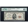 Image 1 : 1929 $5 Loma Linda, CA CH# 13332 National Bank Note PMG Gem Uncirculated 65EPQ