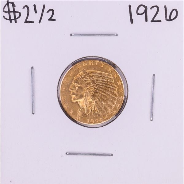 1926 $2 1/2 Indian Head Quarter Eagle Gold Coin