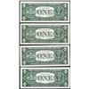 Image 2 : Lot of (4) 1957A $1 Silver Certificate Star Notes