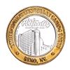 Image 2 : .999 Silver Atlantis Casino Resort Reno, NV $10 Casino Limited Edition Gaming Token