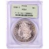 Image 1 : 1880-S $1 Morgan Silver Dollar Coin PCGS MS64 Old Green Holder