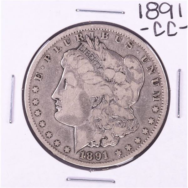 1891-CC $1 Morgan Silver Dollar Coin