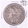 Image 1 : 1891-CC $1 Morgan Silver Dollar Coin