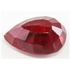 Image 3 : 25.20ct Pear Cut Red Natural Ruby GGL