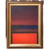 Image 2 : American Abstract Oil on Canvas Signed Mark Rothko