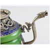 Image 4 : Jade and Silver Teapot