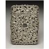 Image 1 : A Victorian Silver Calling Card Case