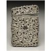 Image 4 : A Victorian Silver Calling Card Case