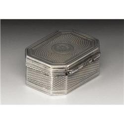 A George III Silver Vinaigrette 