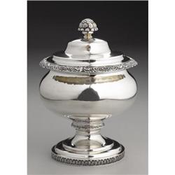 An American Silver Covered Urn 