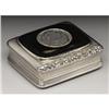 Image 1 : A George III Silver & Tortoiseshell Snuff Box 