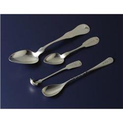 Group Of 4 Silver Serving Pieces, Various makers 