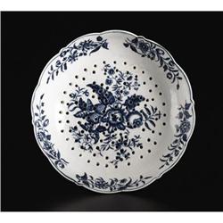 An 18th Century Worcester Strainer 
