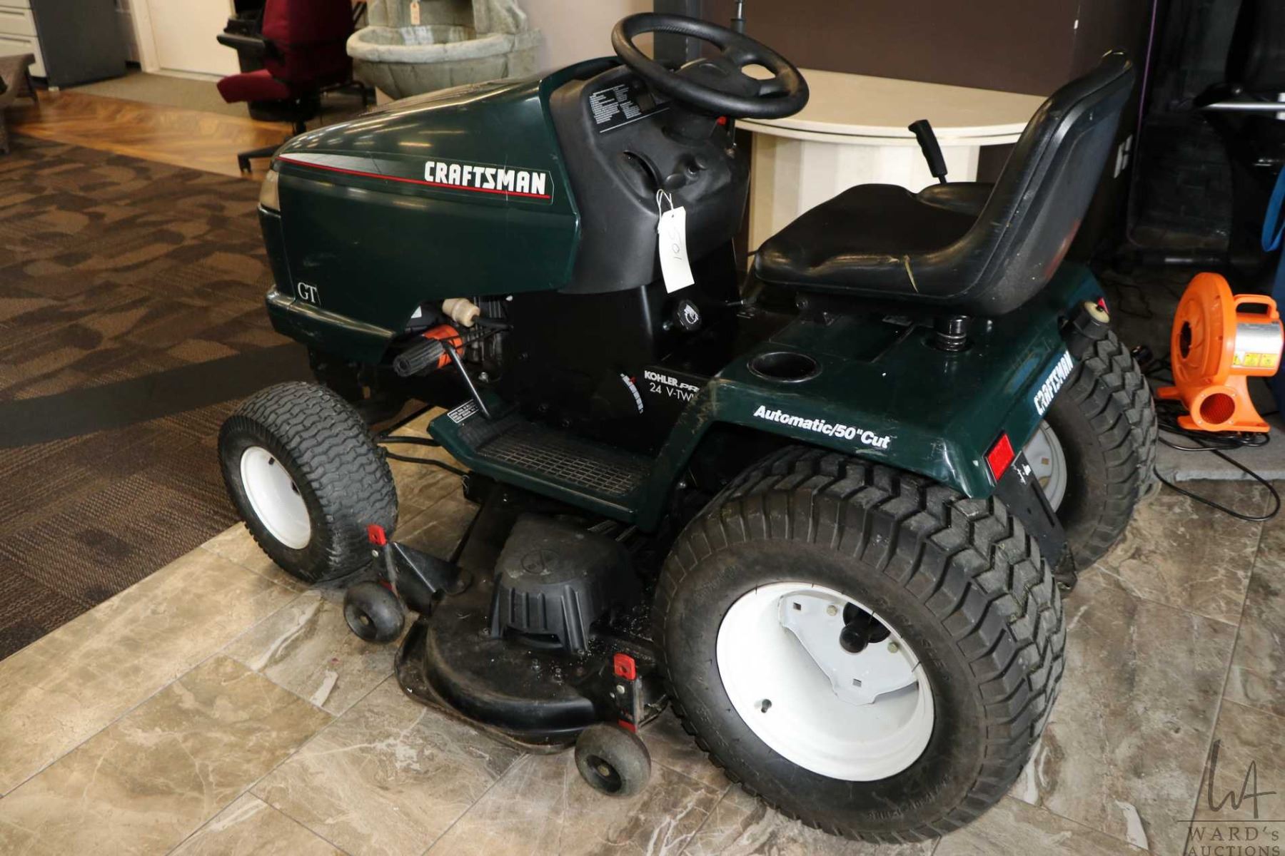 Craftsman GT automatic riding mower, with 50