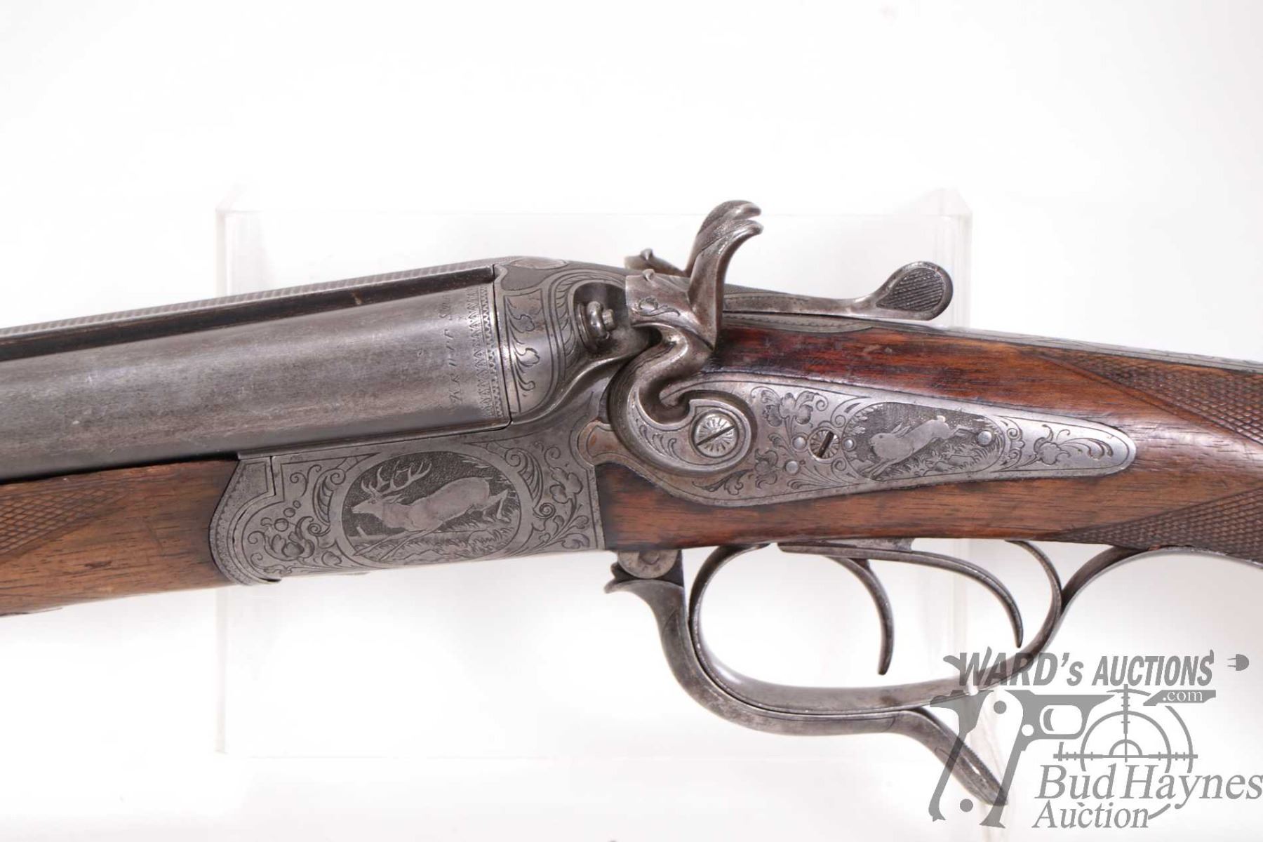 Non-Restricted shotgun/ rifle Suhl model Drilling, 16Ga / 9.3x72r three ...