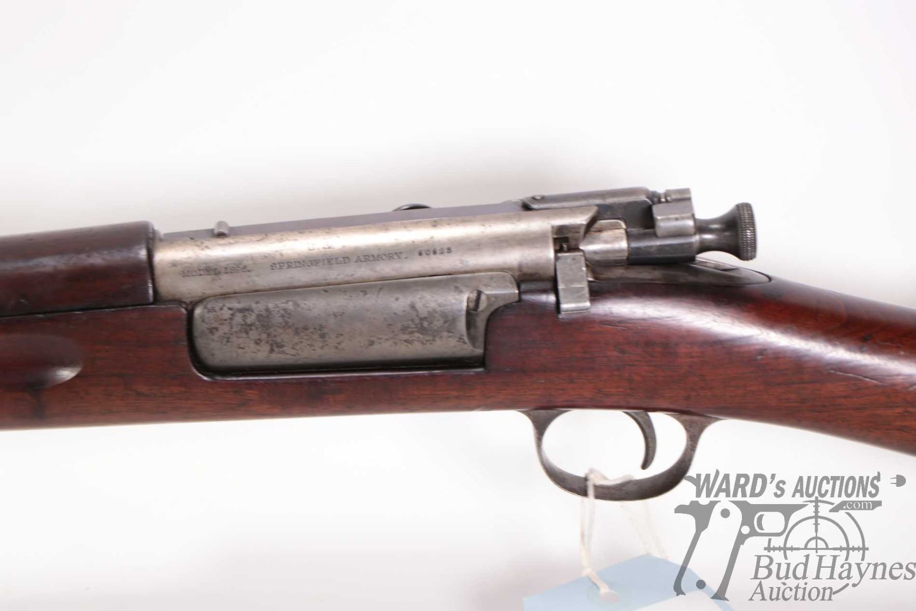 Non-Restricted rifle Springfield model 1896, 30-40 Krag bolt action, w ...