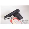 Image 2 : Prohib 12-6 handgun FN Browning model 1910, .32 Auto seven shot semi automatic, w/ bbl length 89mm [
