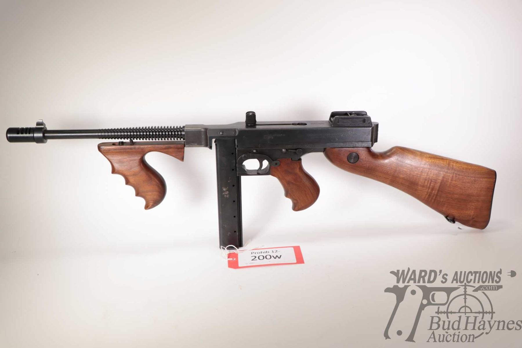 Prohib 12-5 rifle Thompson model 1927 A1, 45 Auto five shot semi ...