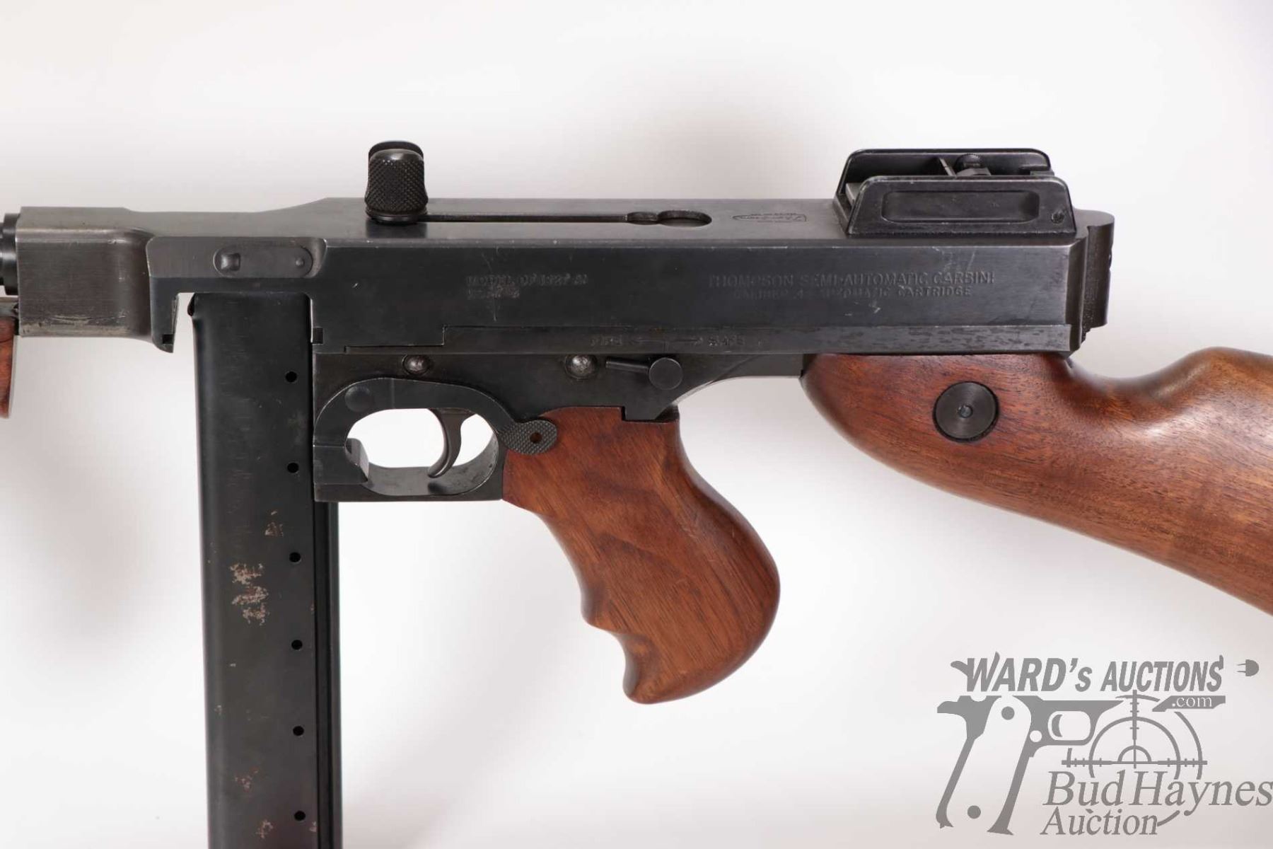 Prohib 12-5 rifle Thompson model 1927 A1, 45 Auto five shot semi ...
