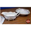 Image 2 : China Set: "Parkeek Johnson Brothers England" 8 Plates, 2 Bowls 1 Gravy Boat