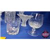 Image 2 : Collector Combo (Shelf Lot): Crystal (Incl. Decanter, Wine Glasses, Flutes, etc) Must See Pics!