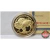 Image 2 : 2010 Fifty Dollar Buffalo Tribute Proof Coin w/COA #B39UA40811