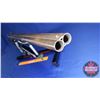 Image 8 : SHOTGUN: Neumann Bros 12ga The Interchangeable Break (Engraved w/Dog) (Note: Stock Cracked)