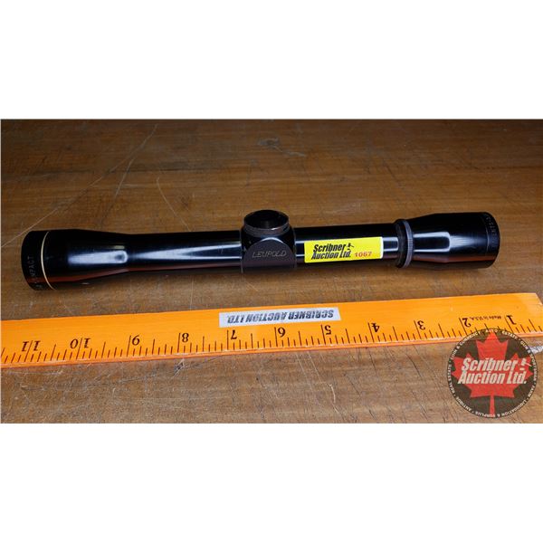 Leupold Small Rifle Scope : Model M8-4X Compact