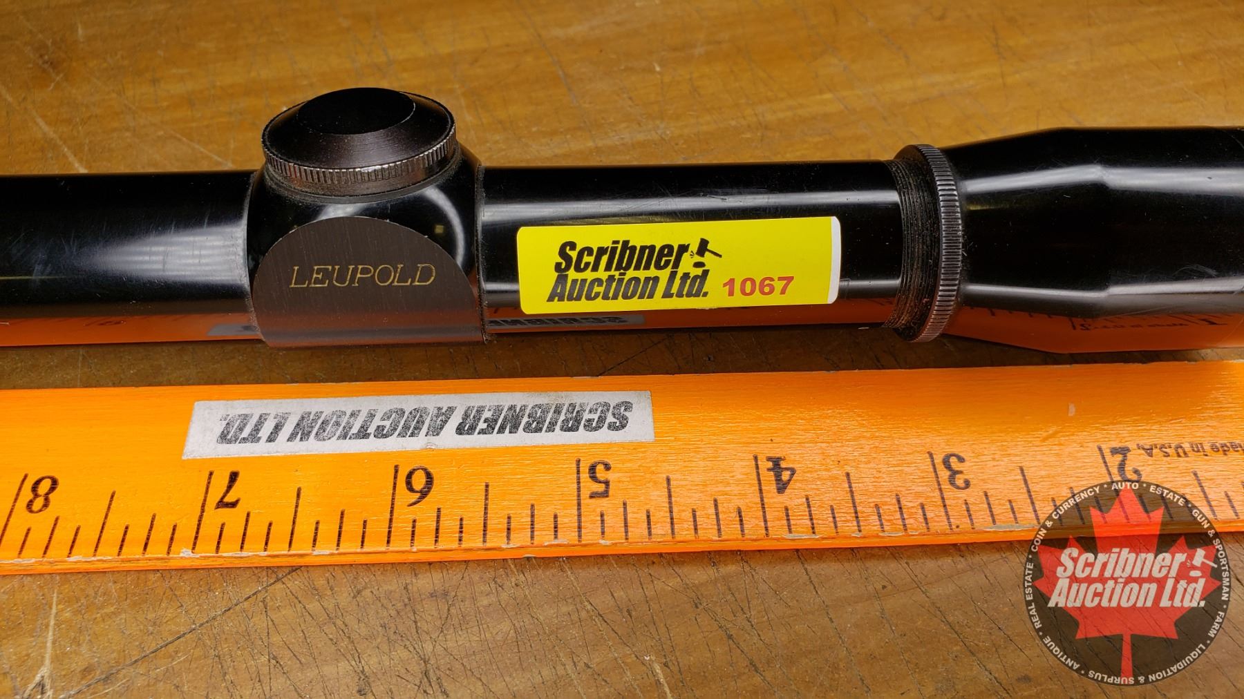 Leupold Small Rifle Scope : Model M8-4X Compact