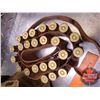 Image 2 : AMMO: Variety of Brands 28ga Canvas Bag (104 Rnds) c/w Ammo Belt