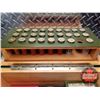 Image 2 : AMMO: RST & Variety of Loose 12ga (2-1/2") Ducks Unlimited Wooden Ammo Box & Ammo Belt (93 Rnds Tota