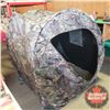 Image 1 : Pop Up Camo Shooting Blind "Sniper" (57"H x 53"W x 53"D)