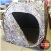 Image 3 : Pop Up Camo Shooting Blind "Sniper" (57"H x 53"W x 53"D)