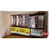 Image 2 : AMMO: Variety 12ga 2-3/4" (14 Boxes of 25 = 350 Total) with Vintage CIL Wooden Box