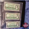 Image 2 : Canada $1 Bills 1954 (5 Sequential) : Lawson/Bouey #CI1385377-78-79-80-81