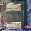 Image 4 : Canada $1 Bills 1967 Centennial (4 Sequential): Beattie/Rasminsky (#MO1772574-75-76-77) (See Pics fo