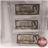 Image 2 : Canada $20 Bills 1954DF (5 SEQUENTIAL) (S/N#BE9615156-57-58-59-60 Beattie/Coyne) (See Pics for Signa