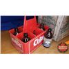 Image 2 : Vintage Pop Bottles & Canada Dry Wooden Crate (13"H x 18"W x 12"D)
