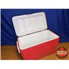 Image 2 : Red Coleman Cooler (15"H x 24"W x 13"D)