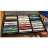 Image 2 : Tray Lot: Cassette Tapes (Mostly Country Music (40+) & Case