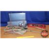 Image 1 : "Purox" Torch Kit / Oxygen Acetylene 25' Hose (w/Metal Tool Box)