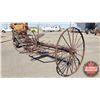 Image 2 : Massey Harris Horse Drawn Hay Rake (54"H x 120"W x 60"D)