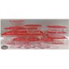 Image 1 : NEW 26 PIECE PLASTIC FOOD STORAGE CONTAINERS W/