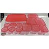 Image 3 : NEW 26 PIECE PLASTIC FOOD STORAGE CONTAINERS W/