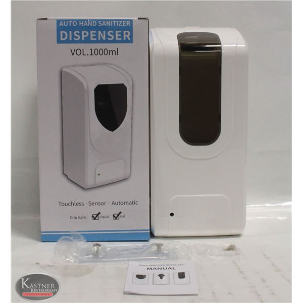 2 NEW WALL MOUNT AUTO HAND SANITIZER DISPENSERS
