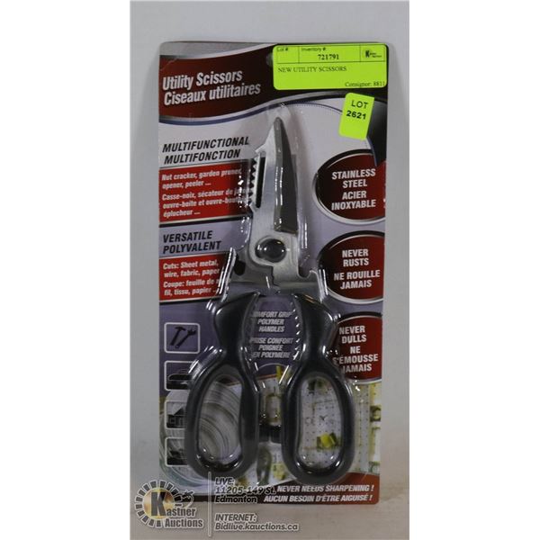 NEW UTILITY SCISSORS