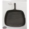 Image 1 : NEW 9" X 9" SQUARE CAST IRON GRIDDLE